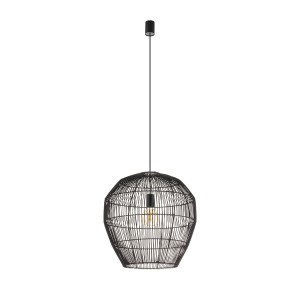 Lampa wisząca czarny bambus HAITI BLACK M Nowodvorski 11167