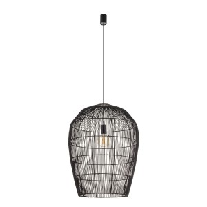 Lampa wisząca czarny bambus HAITI BLACK L Nowodvorski 11168