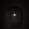 Lampa wisząca czarny bambus HAITI BLACK L Nowodvorski 11168
