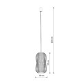 Lampa wisząca PUKET L bambusowa NOWODVORSKI 11162