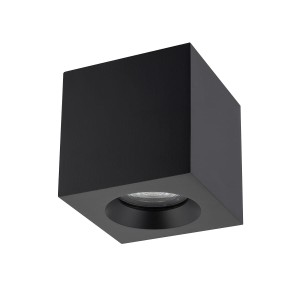 Lampa punktowa natynkowa GU10 IP44 PARANA czarna NOWODVORSKI 10718