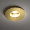 Lampa punktowa podtynkowa ACRE IP44 złota do łazienki NOWODVORSKI 10711