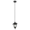 Lampa wisząca ANA BL CG czarna zewnętrzna IP44 NOWODVORSKI 10500