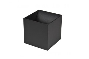 Kinkiet lampa ścienna do salonu czarna MARS BLACK AZZARDO AZ2931