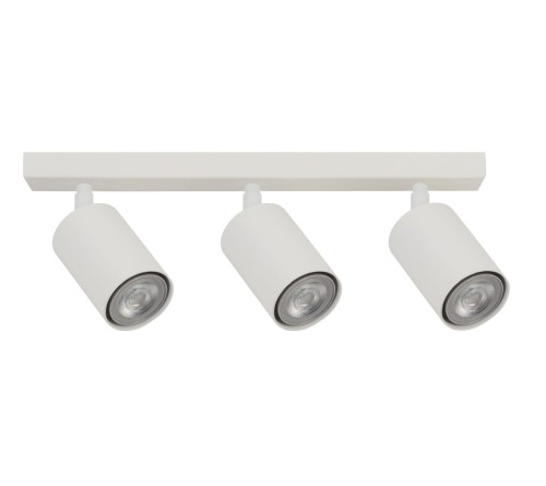Lampa natynkowa 3 białe spoty reflektory sufitowe na szynie ZOOM 3 SIGMA 33316