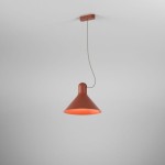 Lampa wisząca CONA 26 E27 Phase-Control zwieszany terakota 59917-E000-00-PH-83 Aqform