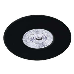 Lampa wpuszczana oczko szczelne do łazienki CHITO czarny mat IP 54 3026 