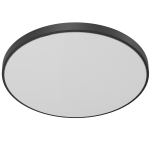 Plafon LED  24W IP54 do łazienki  IKA 32  biało-czarny 3000K 1062 