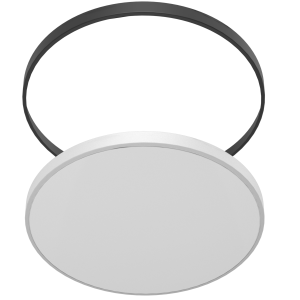 Plafon LED 24W IKA 32 IP54 biało-czarny 4000K 1063 