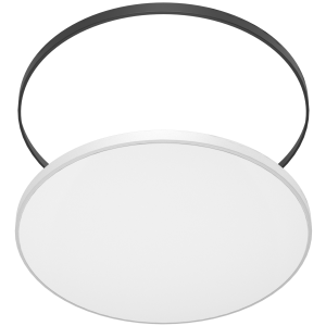 Plafon LED 32W do łazienki IKA 38 IP54 biało-czarny 4000K1065 