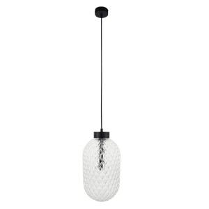 Lampa wisząca TANPO I Z- czarny do salonu 5208 