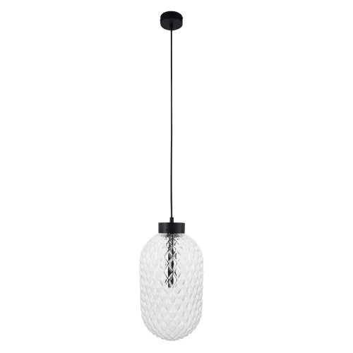 Lampa wisząca TANPO I Z- czarny do salonu 5208 SHILO