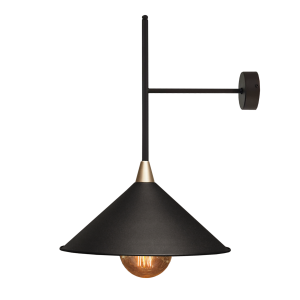 Kinkiet Merto to stal lakierowana na czarno w lampie ściennej  4019 