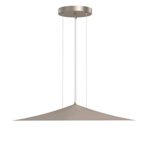 Lampa wisząca żyrandol do salonu  Brito- platyna ø 74cm 5068 SHILO