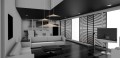 Lampa wisząca żyrandol do salonu  Brito- platyna ø 74cm 5068 