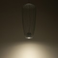 Lampa wisząca na GU10 PUMPKIN S SILK GRAY 11242 NOWODVORSKI