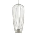 Lampa wisząca na GU10 PUMPKIN S SILK GRAY 11242 NOWODVORSKI