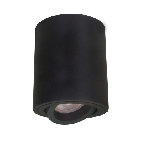 Oczko Tulon oprawa natynkowa 1xGU10 czarna LP-5441/1SM BK LIGHT PRESTIGE
