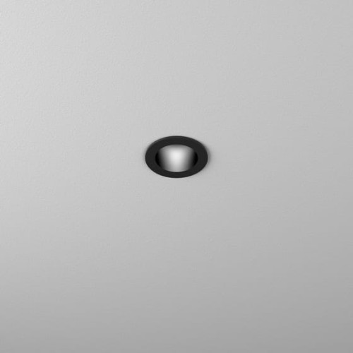 Lampa wpuszczana w sufit HOLLOW micro LED IP54/20  hermetic M930 30° czarny str.38011-M930-FB-00-12 AQFORM