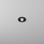 Lampa wpuszczana w sufit HOLLOW micro LED IP54/20 hermetic M270 30° czarny str  38011-M927-FB-00-12 AQFORM