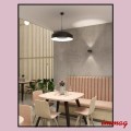 Lampa wisząca MAXI RING dot LED M927 Phase-Control zwieszany czarny+biały 59903-M927-DW-PH-12 AQFORM