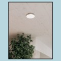 Lampa sufitowa plafon BLOS round distance IP54 LED hermetic M930 natynkowy biały 47019-M930-D9-00-13 AQFORM