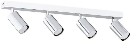 Reflektorki na szynie GU10  Idun spot 4-punktowy - chrom O3154 P4 CH LEMIR