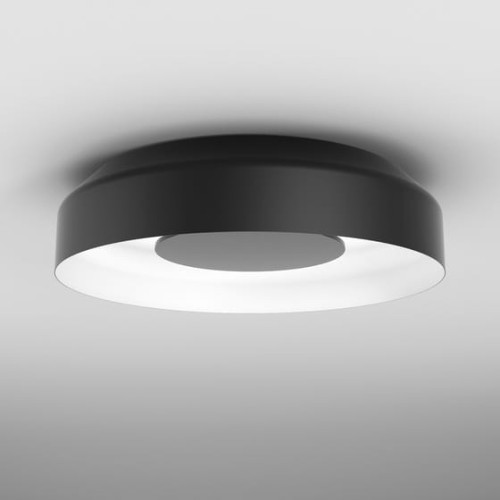 Lampa plafon MAXI RING dot LED M930 Phase-Control natynkowy czarny+biały 47027-M930-DW-PH-12 AQFORM