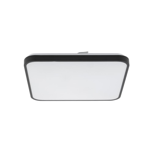 Lampa łazienkowa plafon AGNES SQUARE LED PRO BLACK 32W 4000K IP44 10986 NOWODVORSKI
