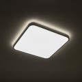 Lampa łazienkowa plafon AGNES SQUARE LED PRO BLACK 32W 4000K IP44 10986 NOWODVORSKI