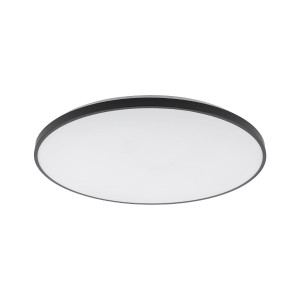 Lampa łazienkowa plafon AGNES ROUND LED PRO BLACK 64W 3000K IP44 10975 NOWODVORSKI