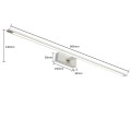 Lampa nad lustro Isla kinkiet chrom XXL IP44 led GS-LWB-32W CH CCT