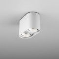Lampa natynkowa tubka VYRO x2 round move LED M930 59° Phase-Control natynkowy biały 47038-M930-WW-PH-13 AQFORM