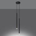 Lampa wisząca PASTELO 2 czarna  SL.1304  SOLLUX LIGHTING