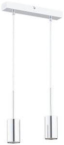Lampa wisząca Frigga listwa 2-punktowa - chrom O3146 W2 CH Lemir