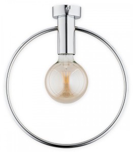 Lampa Tezor plafon 1-punktowy - chrom O2951 P1 CH  Lemir