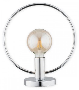 Lampa Tezor lampka stołowa 1-punktowa - chrom O2958 L1 CH Lemir