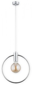 Lampa wisząca Tezor zwis 1-punktowy - chrom O2951 W1 CH Lemir