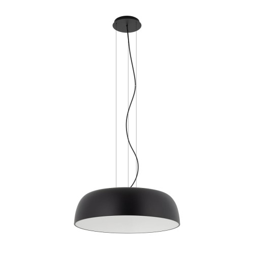 Lampa wisząca 7XE27 SATELLITE M BLACK zwis  11230