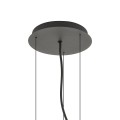 Lampa wisząca 7XE27 SATELLITE M UMBRA GRAY zwis 11232