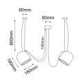 DOBO  9036 E14 lampa wisząca 