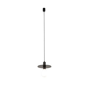 IKEDA E27 lampa wisząca czarna  7982  