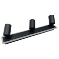 Lampa na listwie Spot Parma 3 3xGU10 + 1xLED CCT czarny LP-0612/3WS BK