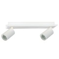 Lampa listwa z reflektorkami Spot Parma 2 2xGU10 + 1xLED CCT biały LP-0612/2WS WH