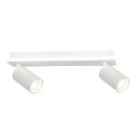 Lampa listwa z reflektorkami Spot Parma 2 2xGU10 + 1xLED CCT biały LP-0612/2WS WH