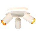 Lapma Plafon Parma 3xGU10 + 1xLED CCT biała LP-0612/3C Round WH 