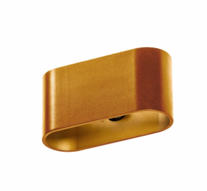 Lampa ścienna kinkiet VEGA ANODISED GOLD  AZZARDO AZ1746