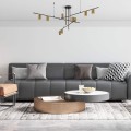 Lampa wisząca żyrandol  Arizona 9xGU10 czarno/złota LP-074/9PL BK/GD