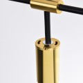 Lampa wisząca żyrandol  Arizona 9xGU10 czarno/złota LP-074/9PL BK/GD