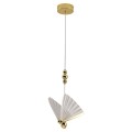 Lampa wisząca Mariposa 2xLED motyl do pokoju LP-1715/1P 